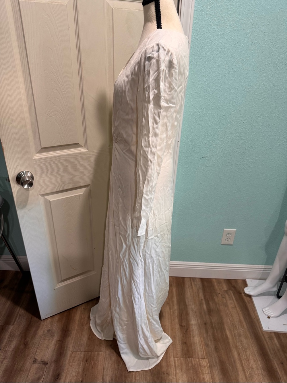 Reformation Gatsby Dress Maxi Ivory NWT - Picture 5 of 8